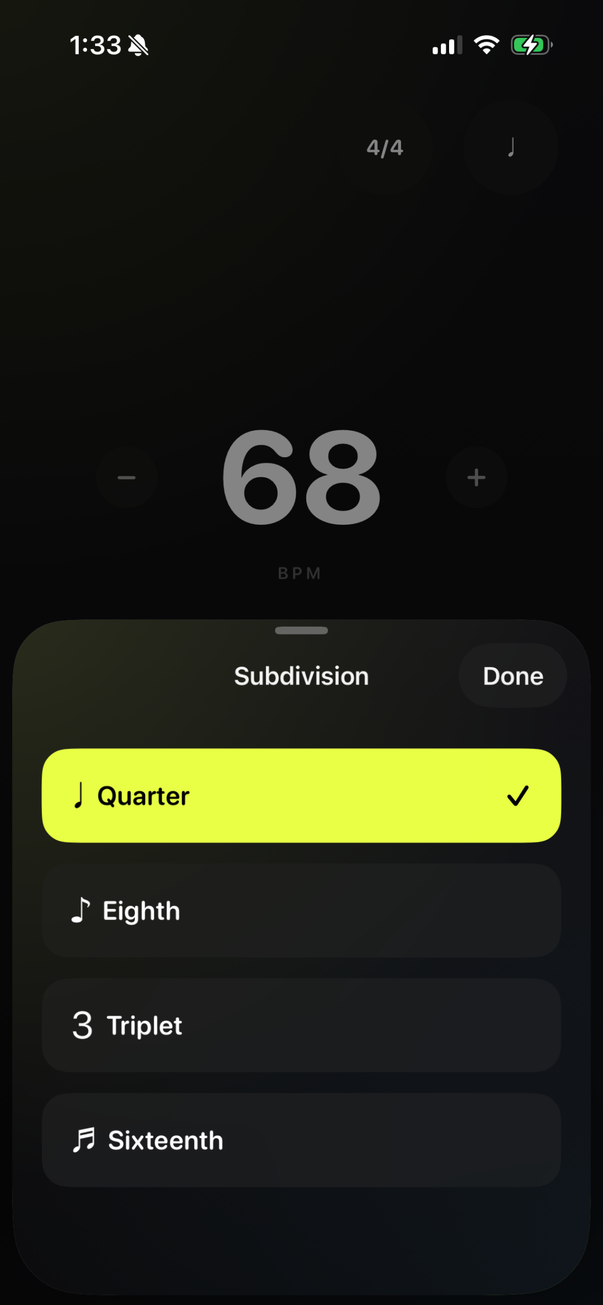 V2 subdivision picker